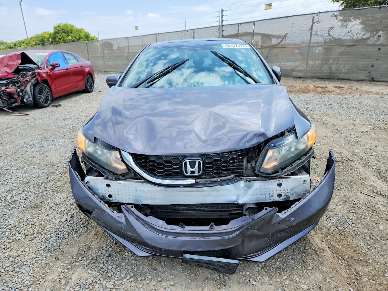 2014 Honda Civic Ex Silver vin: 19XFB2F86EE272242