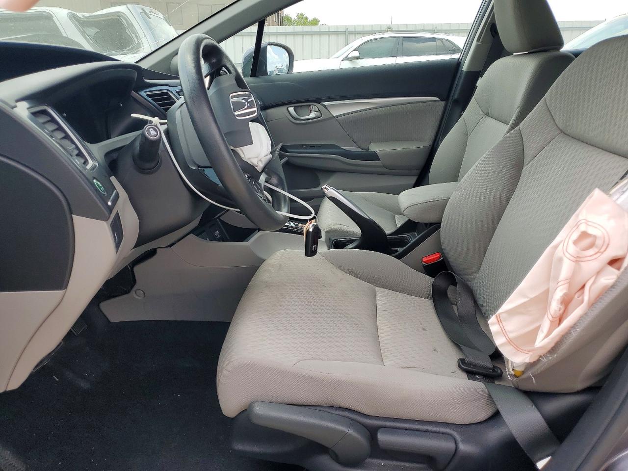 2015 Honda Civic Ex Gray vin: 19XFB2F86FE027085