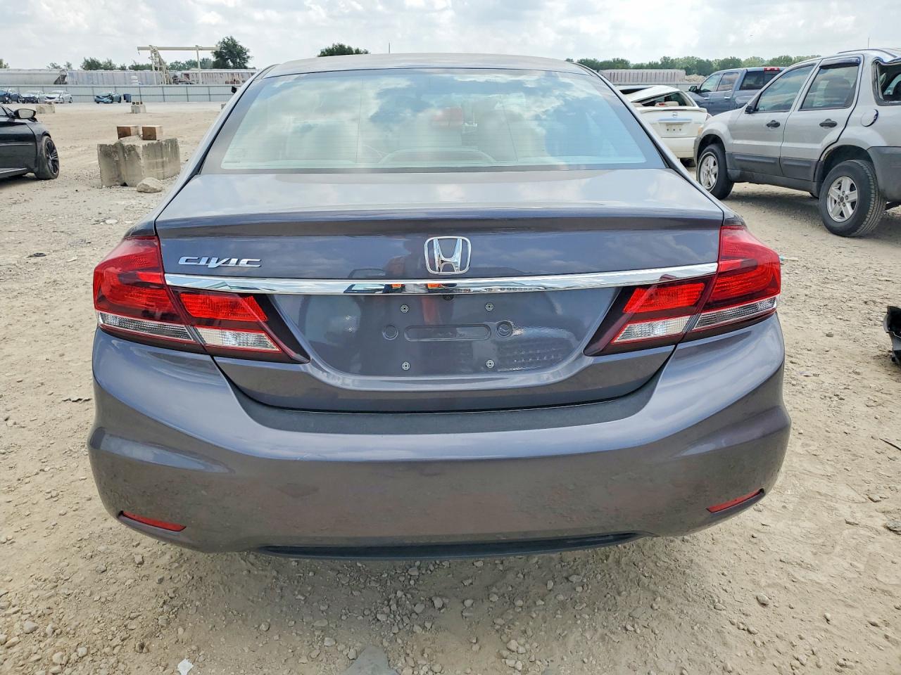 2015 Honda Civic Ex Gray vin: 19XFB2F86FE027085