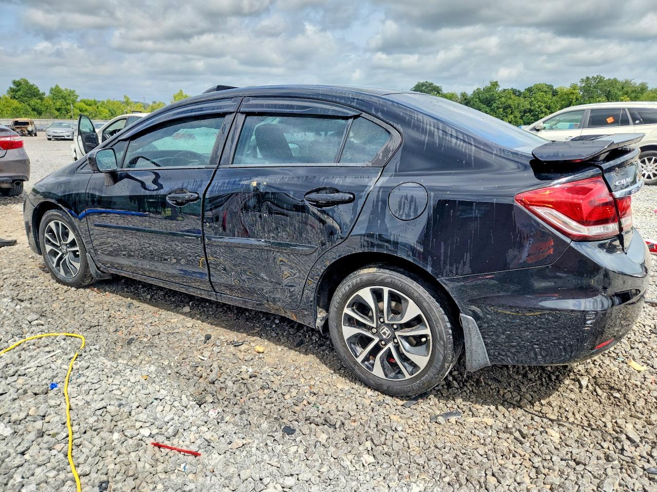 2015 Honda Civic Ex Black vin: 19XFB2F86FE030102