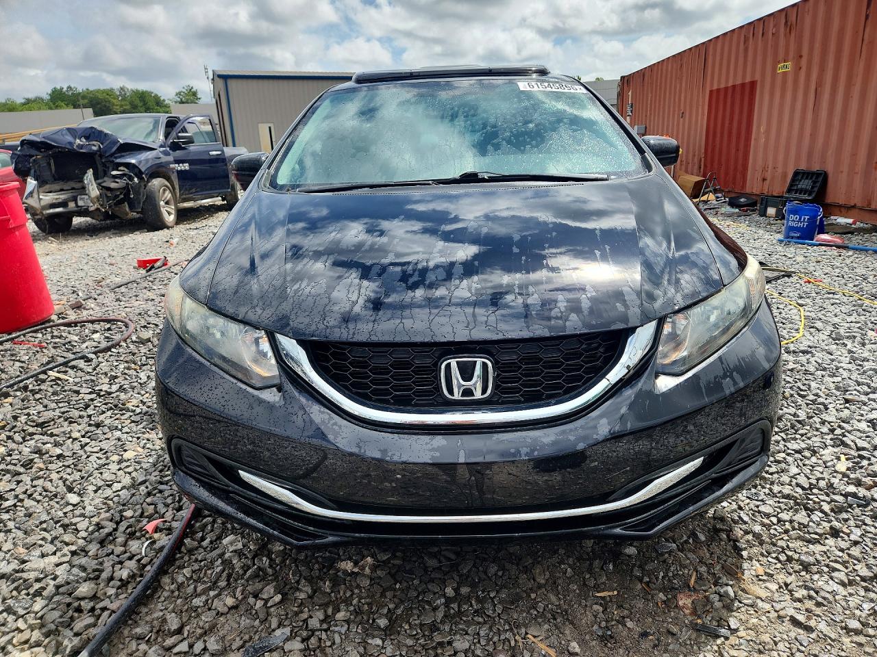 2015 Honda Civic Ex Black vin: 19XFB2F86FE030102