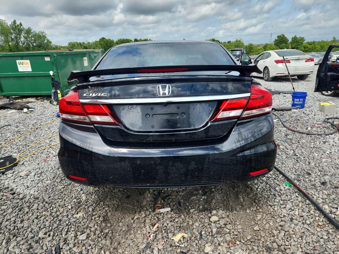 2015 Honda Civic Ex Black vin: 19XFB2F86FE030102