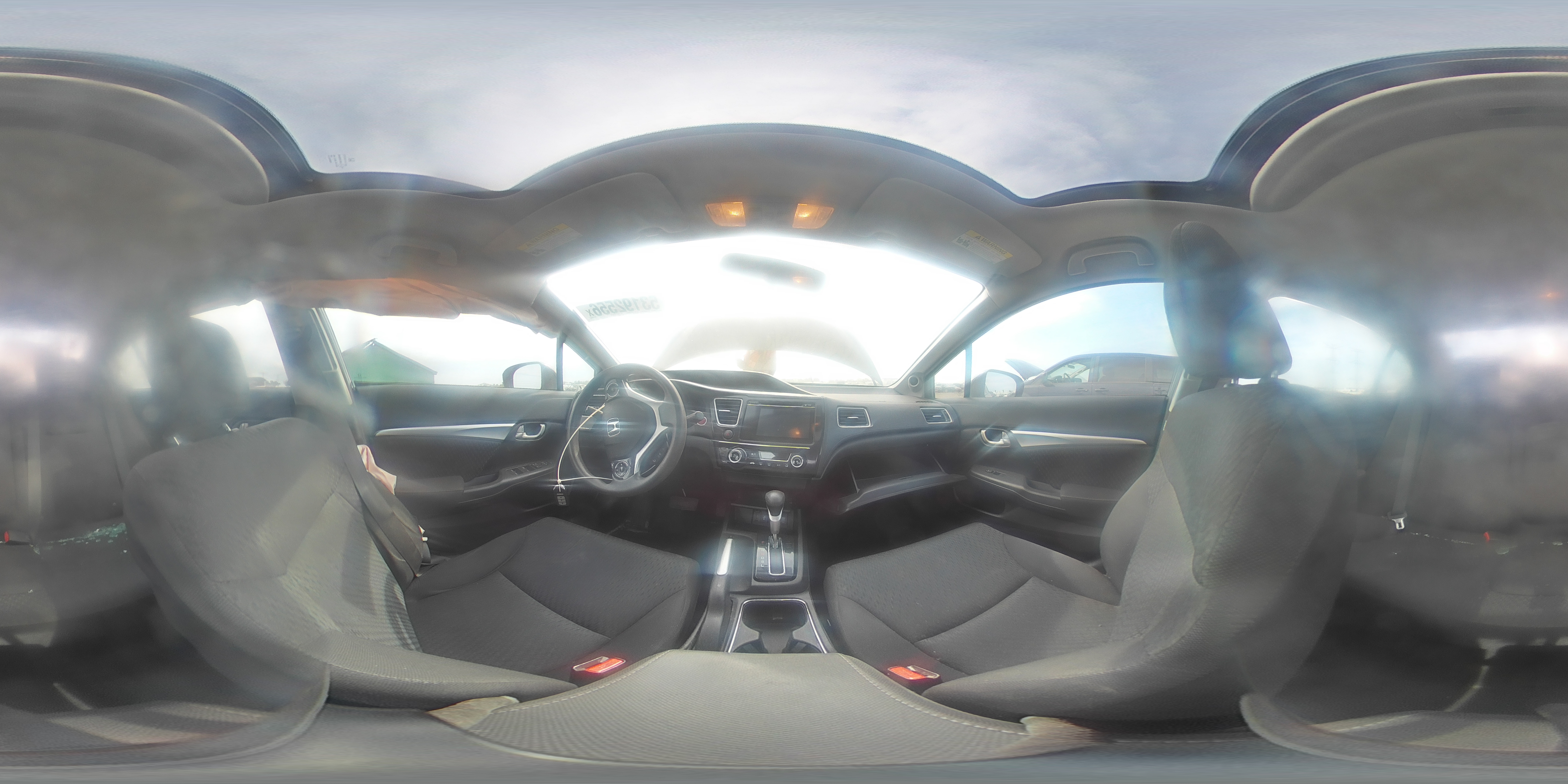 2015 Honda Civic Ex Gray vin: 19XFB2F86FE030679