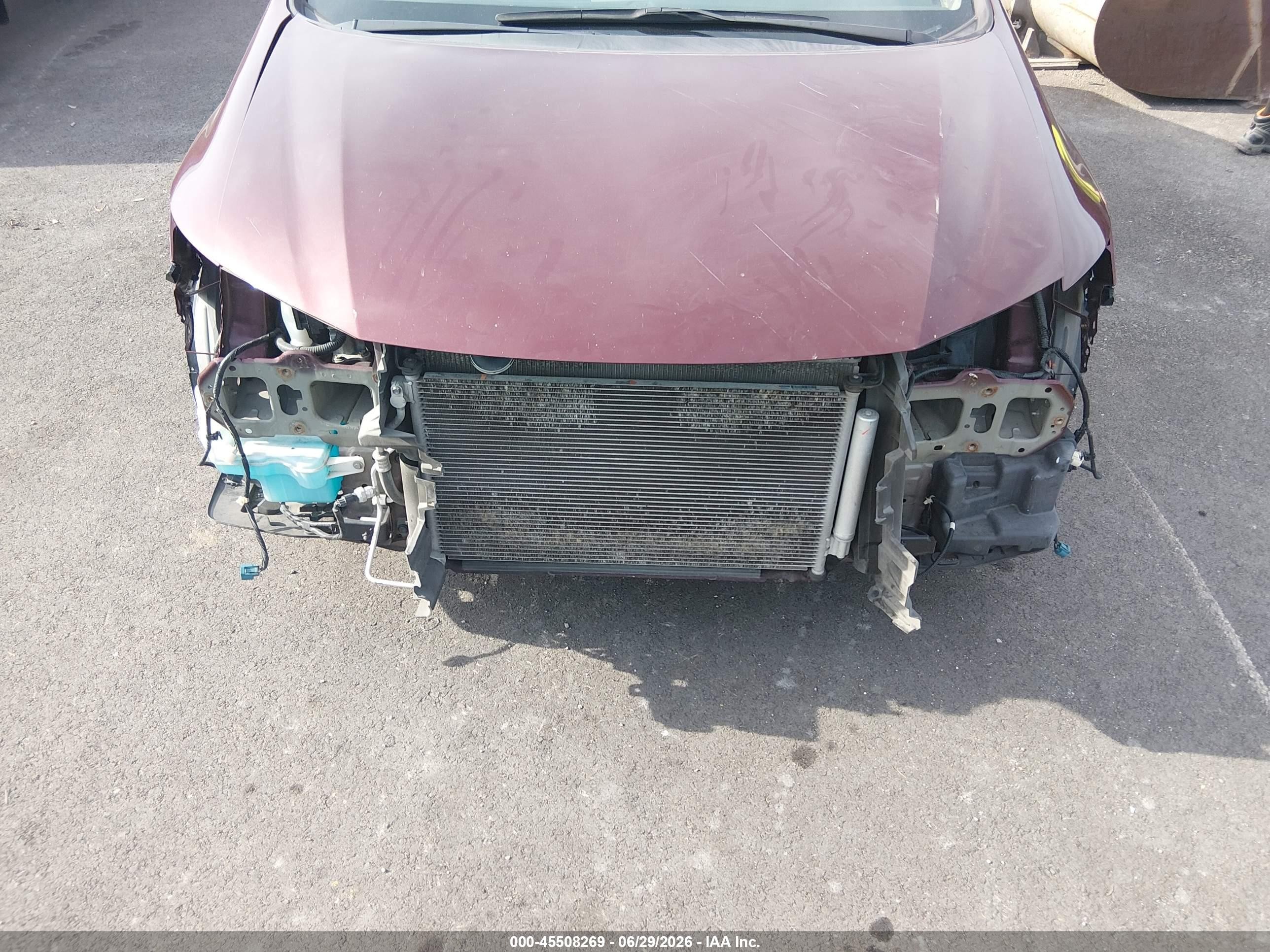 2015 Honda Civic Ex Burgundy vin: 19XFB2F86FE052679