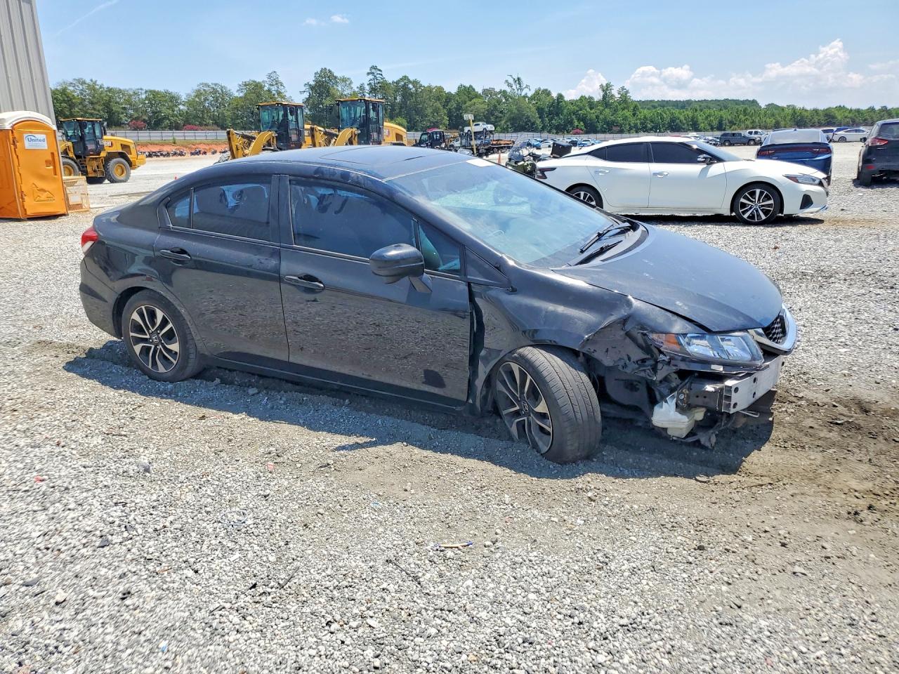 2015 Honda Civic Ex Black vin: 19XFB2F86FE068560