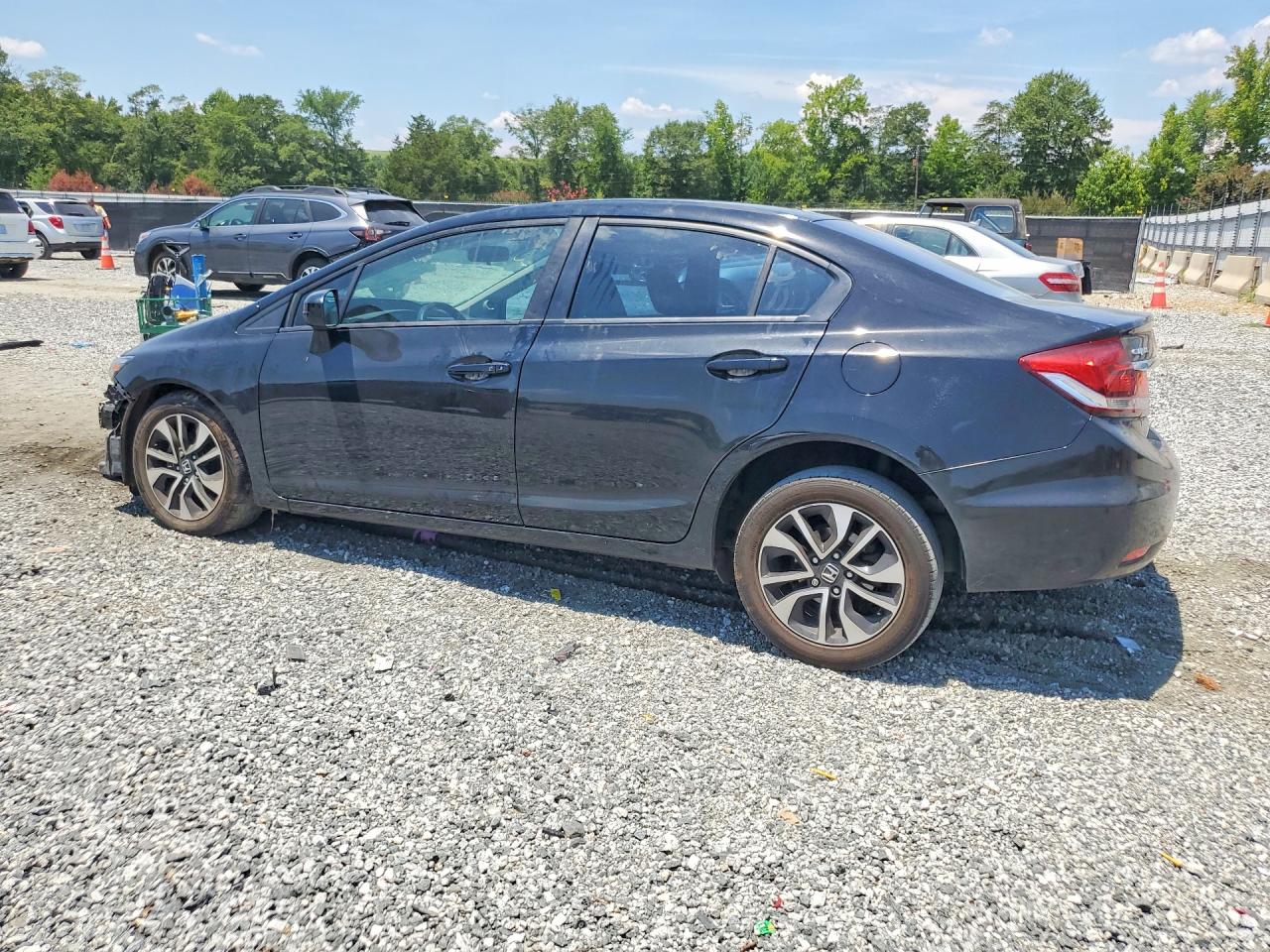 2015 Honda Civic Ex Black vin: 19XFB2F86FE068560