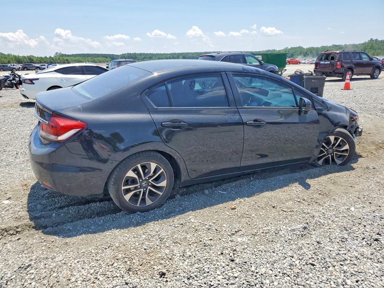 2015 Honda Civic Ex Black vin: 19XFB2F86FE068560