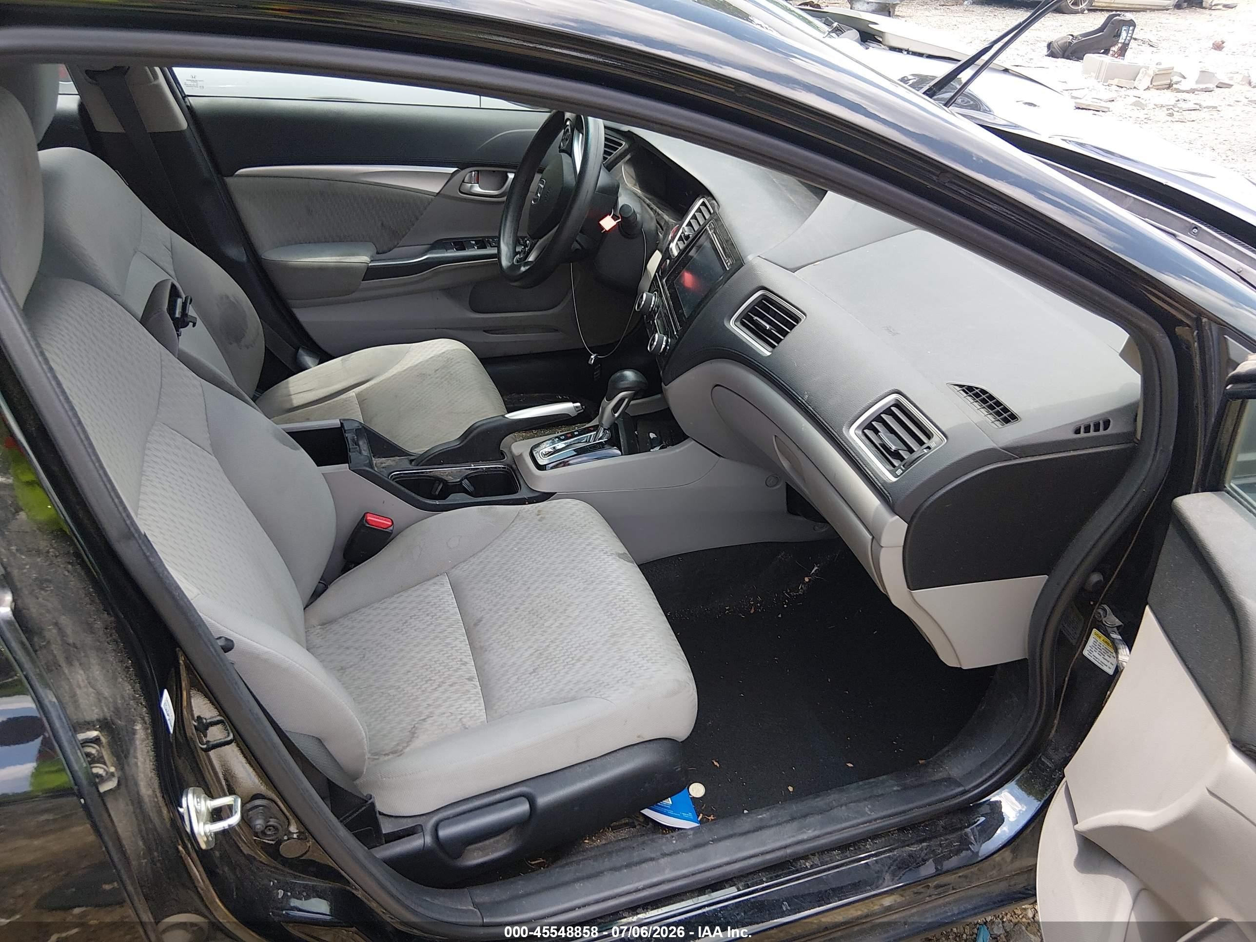 2015 Honda Civic Ex Black vin: 19XFB2F86FE080823