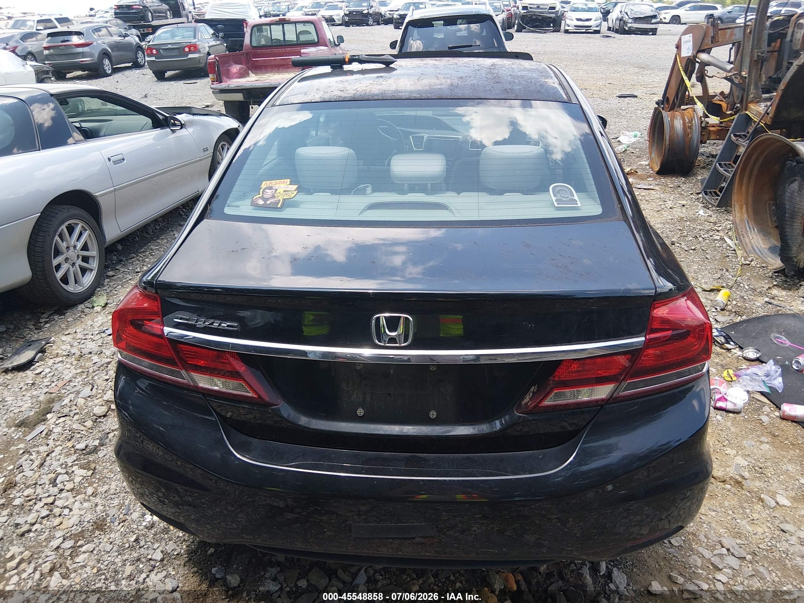 2015 Honda Civic Ex Black vin: 19XFB2F86FE080823