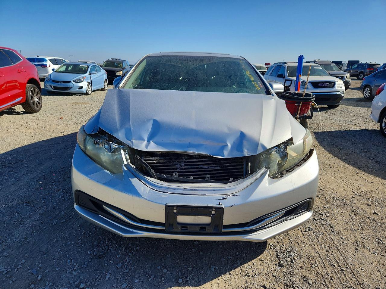 2015 Honda Civic Ex Silver vin: 19XFB2F86FE202662