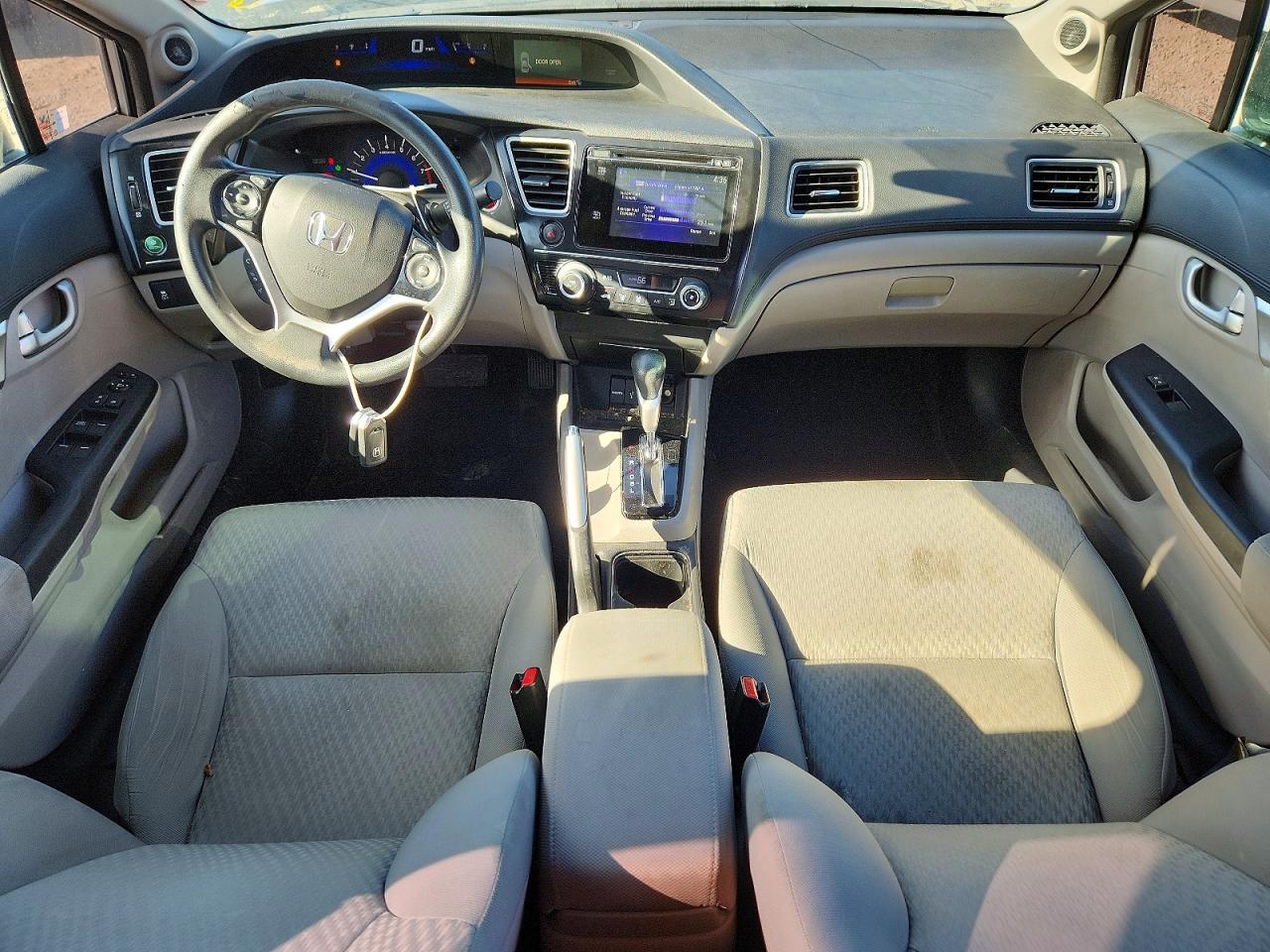 2015 Honda Civic Ex Silver vin: 19XFB2F86FE202662