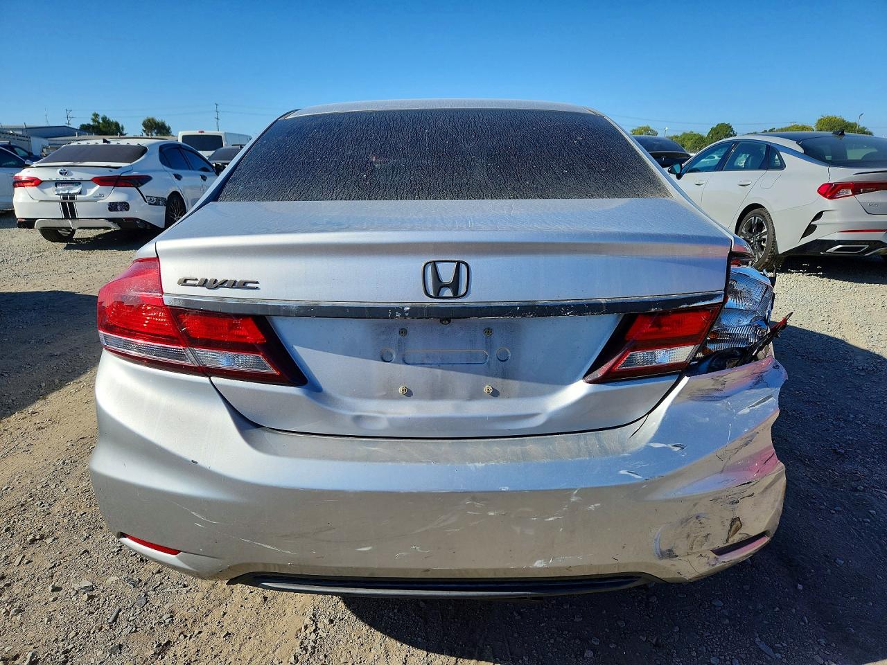 2015 Honda Civic Ex Silver vin: 19XFB2F86FE202662
