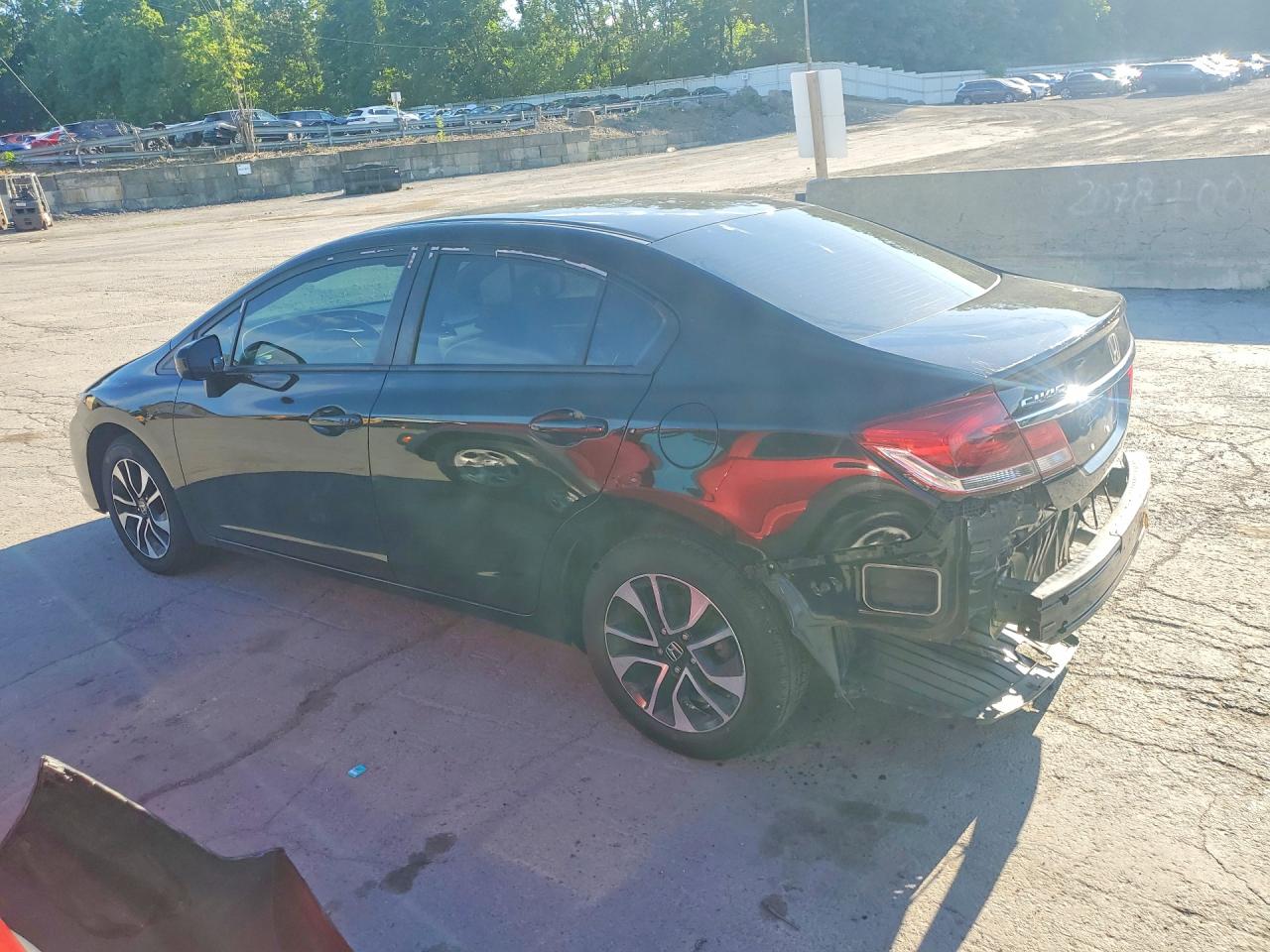 2015 Honda Civic Ex Black vin: 19XFB2F86FE209739