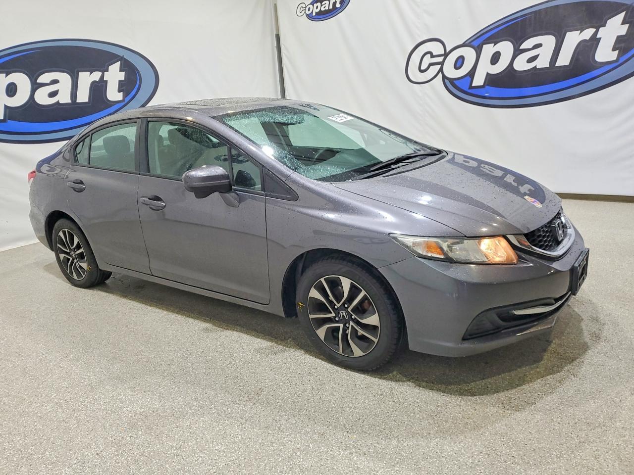 2015 Honda Civic Ex Gray vin: 19XFB2F86FE214214