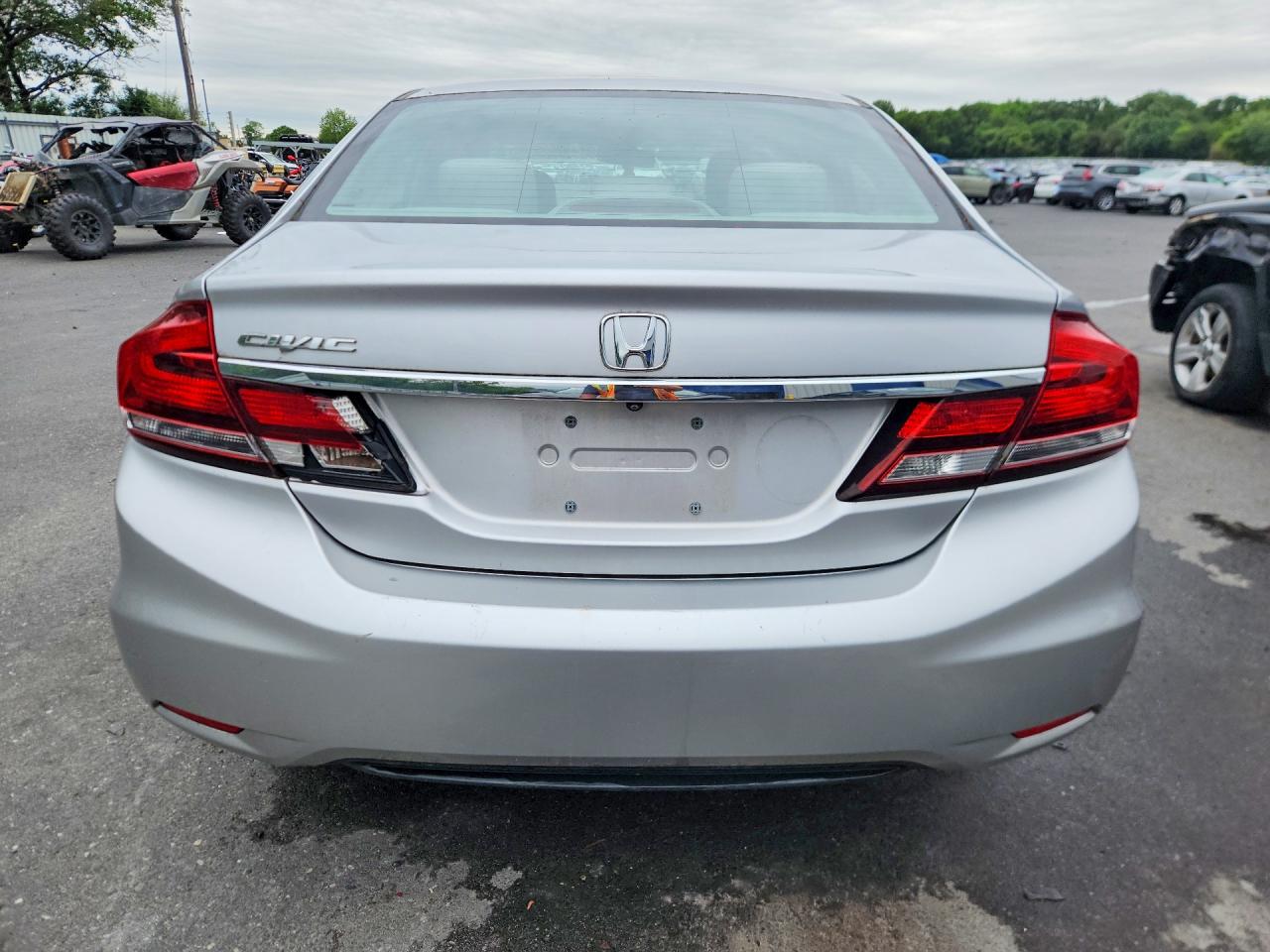 2015 Honda Civic Ex Silver vin: 19XFB2F86FE241137