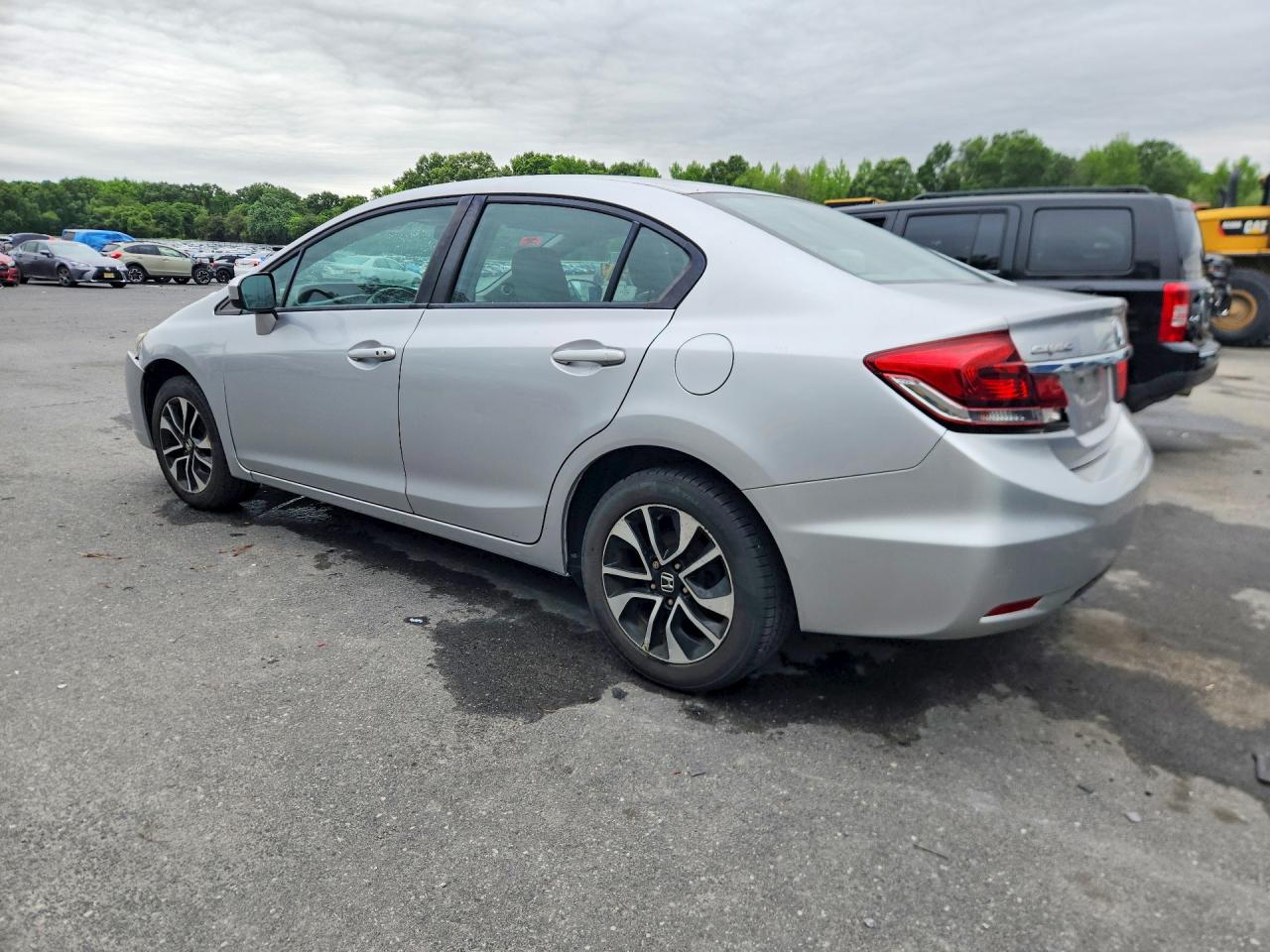2015 Honda Civic Ex Silver vin: 19XFB2F86FE241137