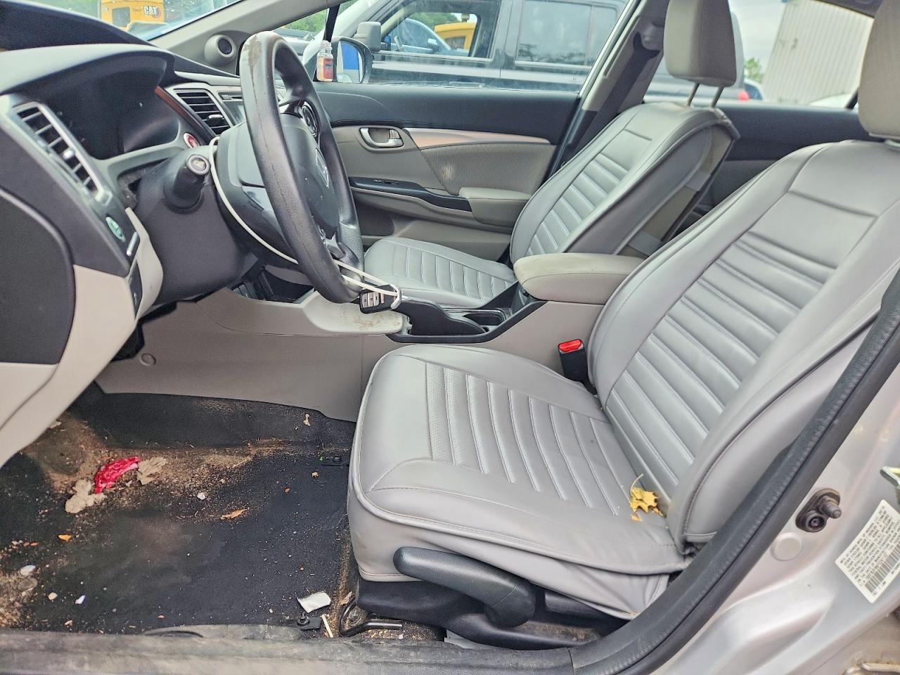2015 Honda Civic Ex Silver vin: 19XFB2F86FE241137