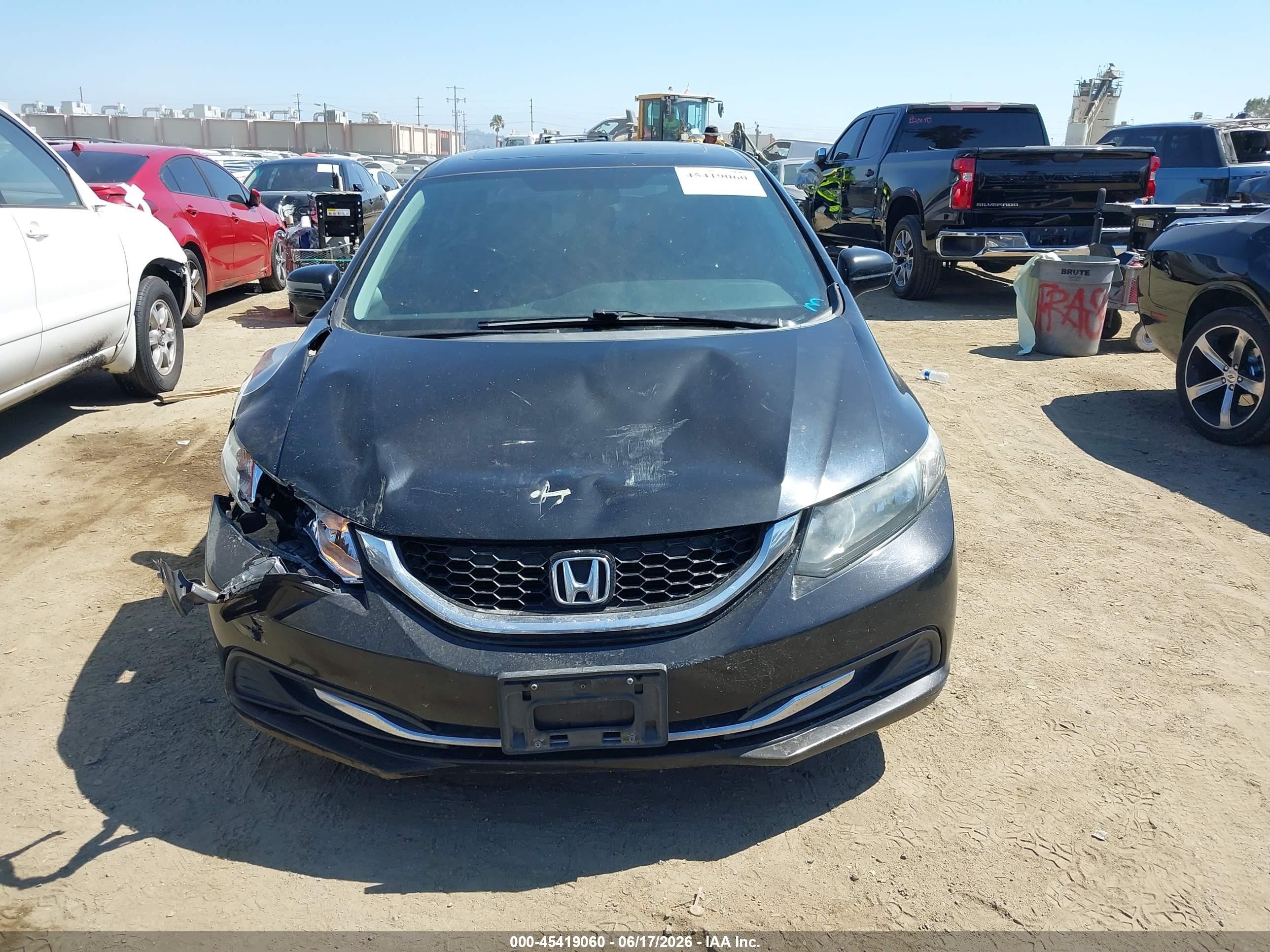 2015 Honda Civic Ex Black vin: 19XFB2F86FE247648
