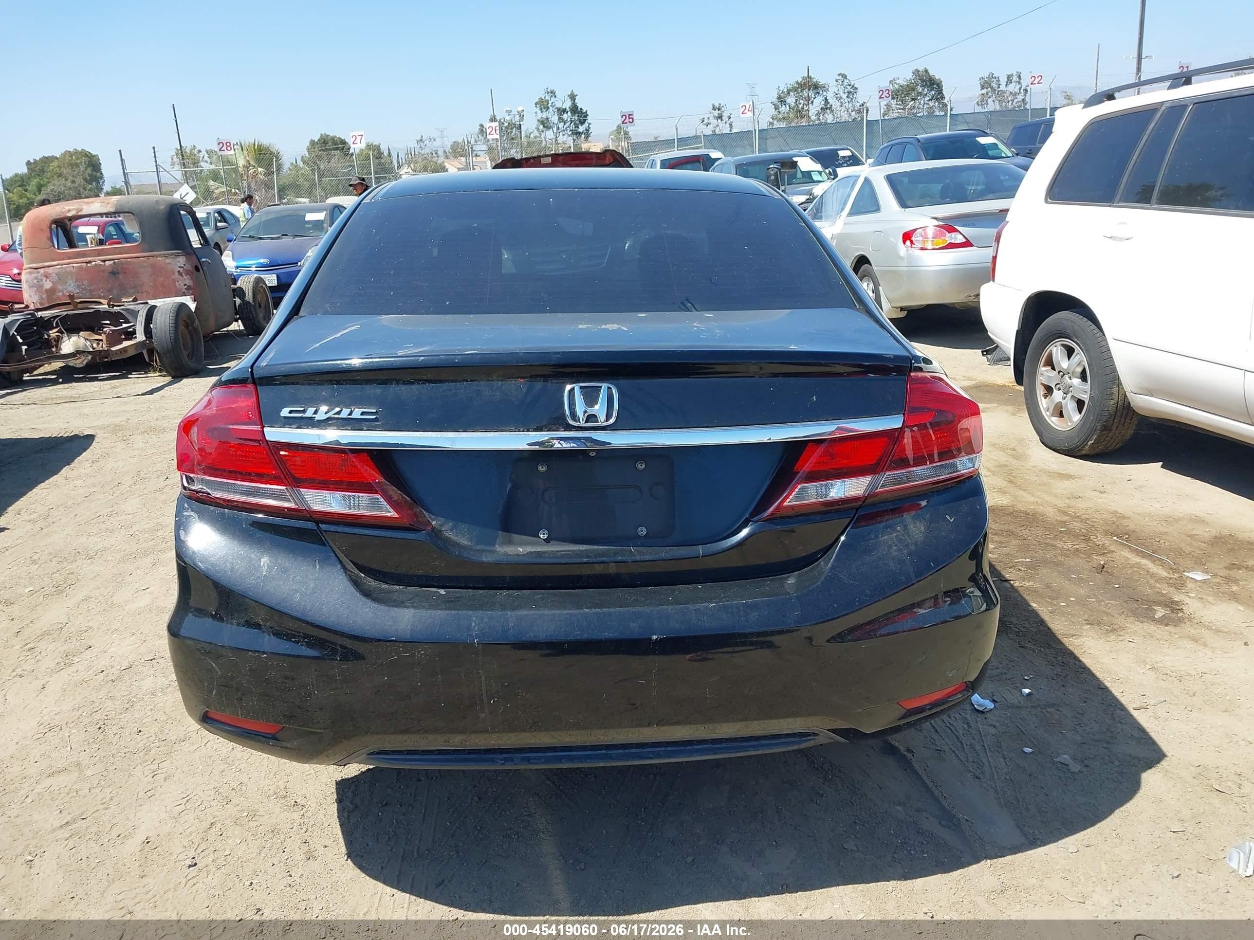 2015 Honda Civic Ex Black vin: 19XFB2F86FE247648