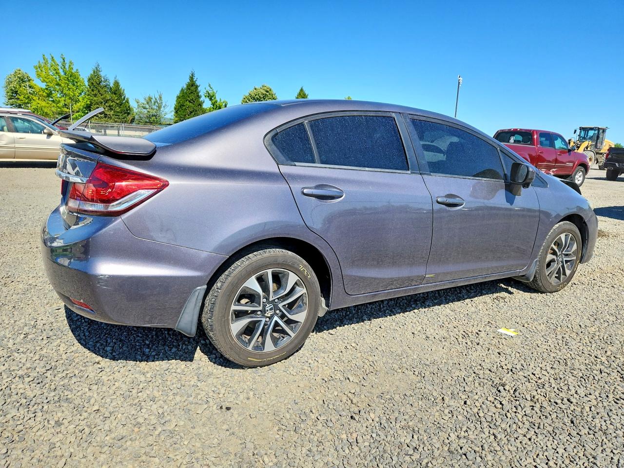 2015 Honda Civic Ex Charcoal vin: 19XFB2F86FE252431