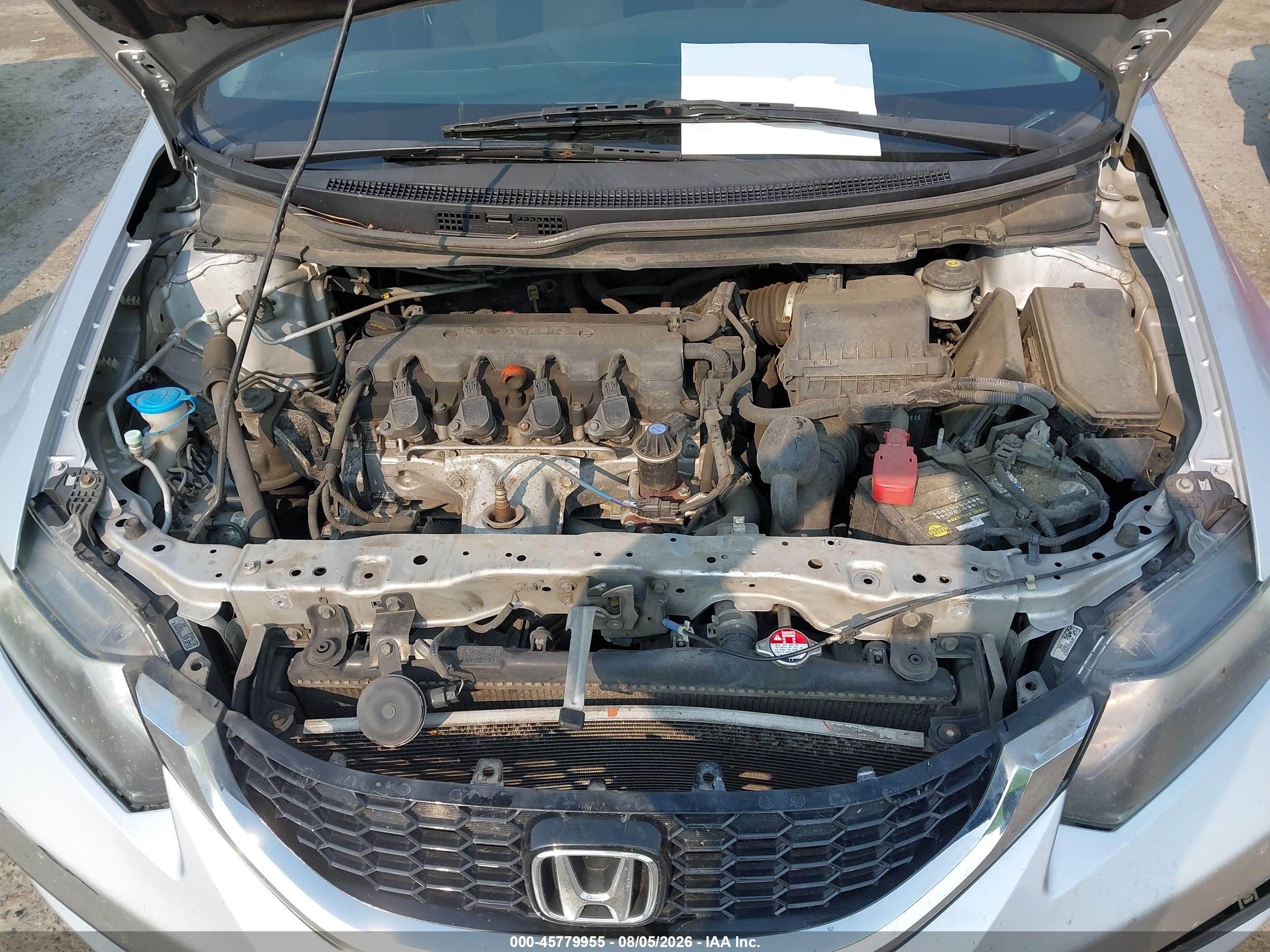 2015 Honda Civic Ex Silver vin: 19XFB2F86FE275286