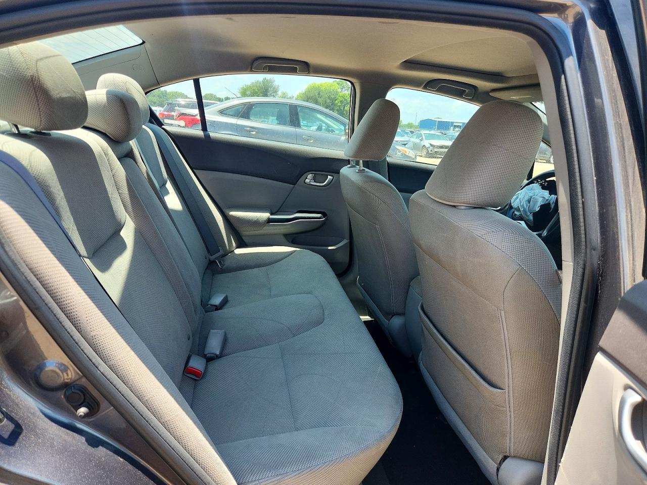 2012 Honda Civic Ex Gray vin: 19XFB2F87CE008248