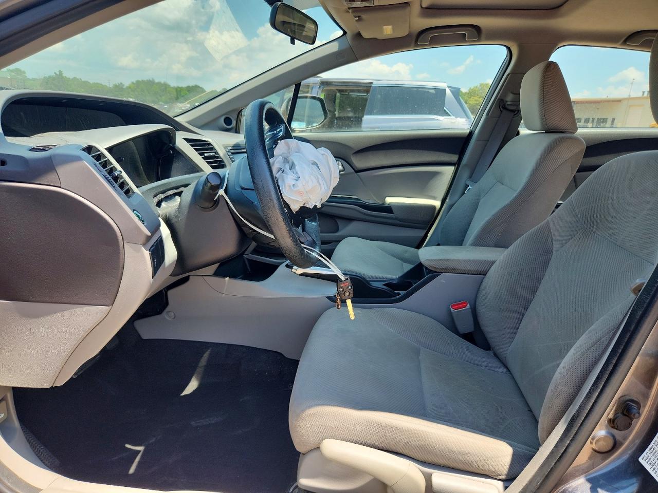 2012 Honda Civic Ex Gray vin: 19XFB2F87CE008248