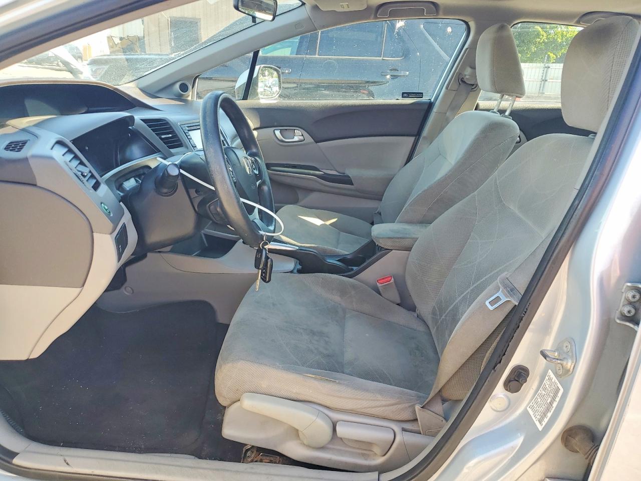 2012 Honda Civic Ex Silver vin: 19XFB2F87CE011859