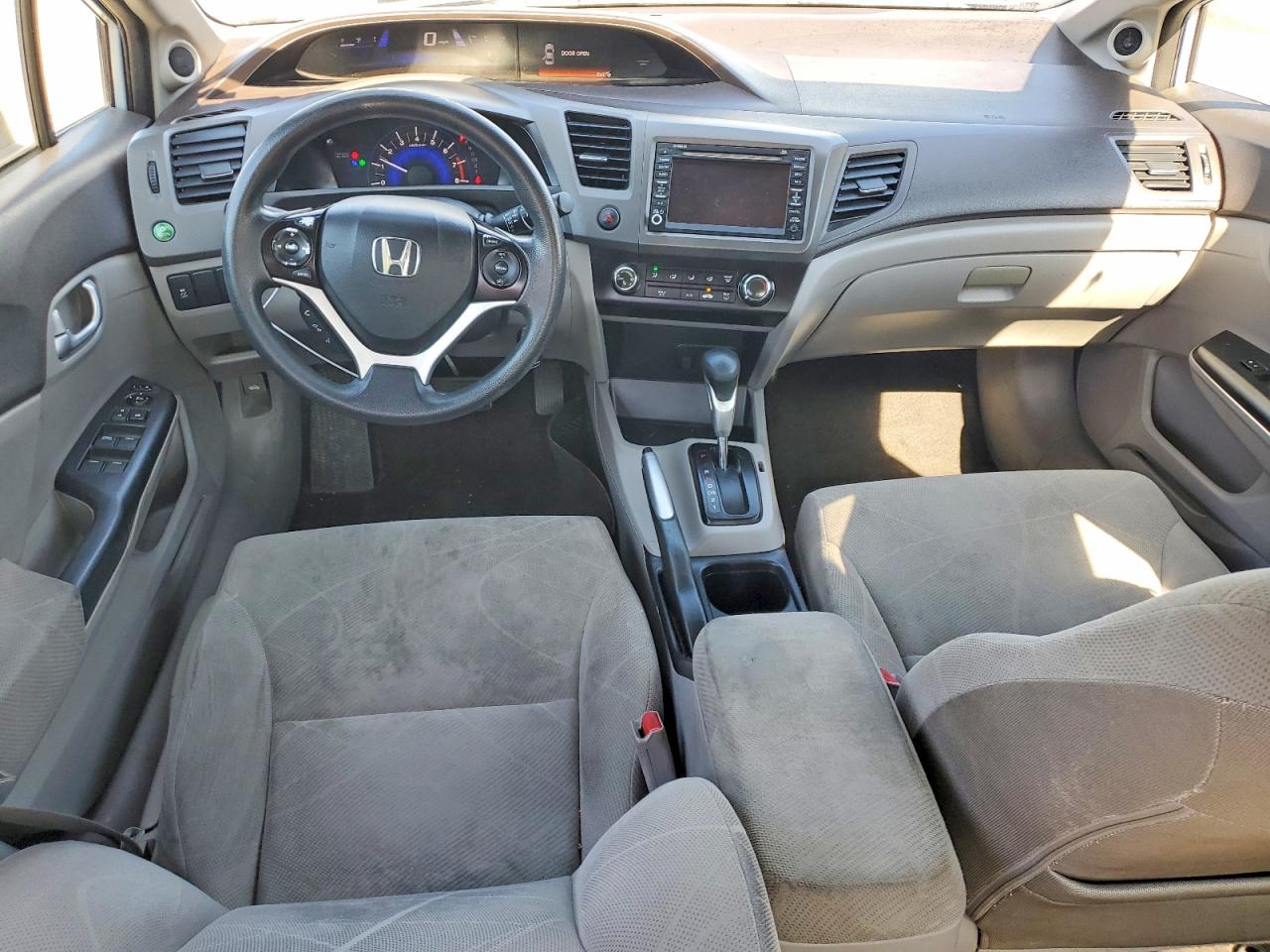 2012 Honda Civic Ex Silver vin: 19XFB2F87CE011859