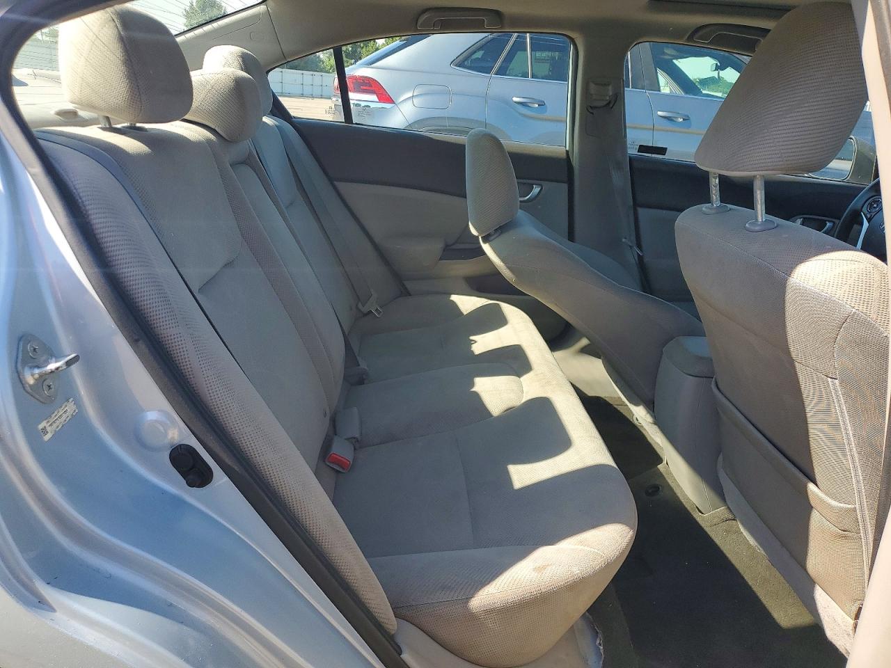 2012 Honda Civic Ex Silver vin: 19XFB2F87CE011859