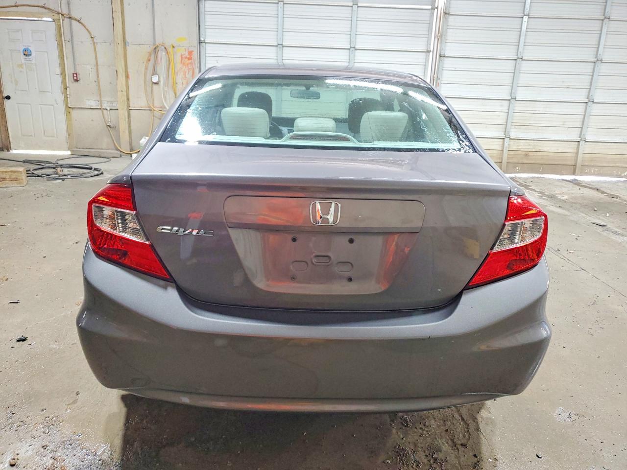 2012 Honda Civic Ex Gray vin: 19XFB2F87CE080518
