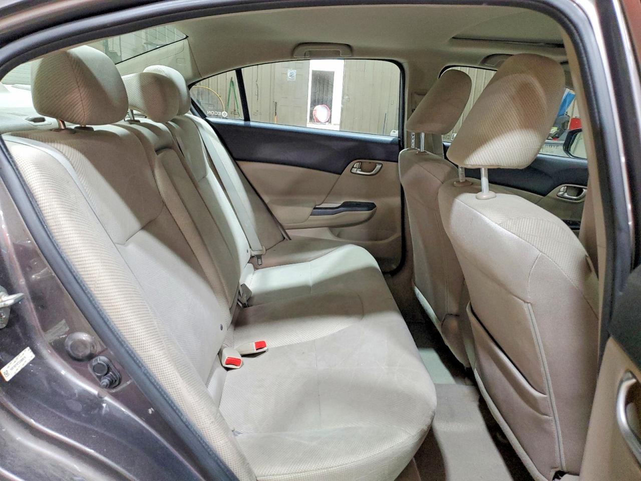 2012 Honda Civic Ex Gray vin: 19XFB2F87CE080518