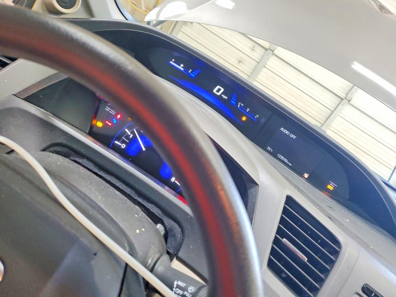 2012 Honda Civic Ex Gray vin: 19XFB2F87CE080518