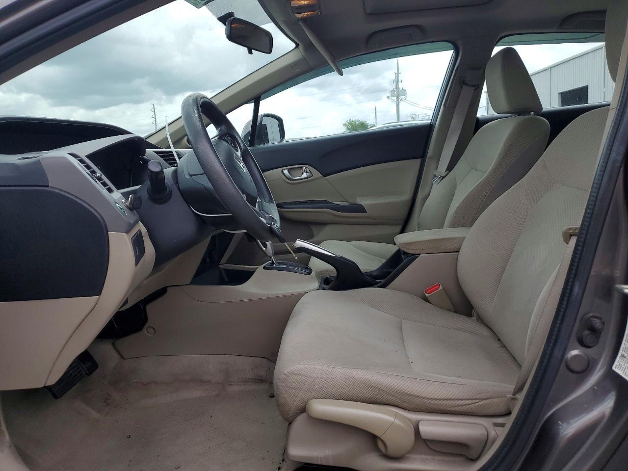 2012 Honda Civic Ex Charcoal vin: 19XFB2F87CE107085