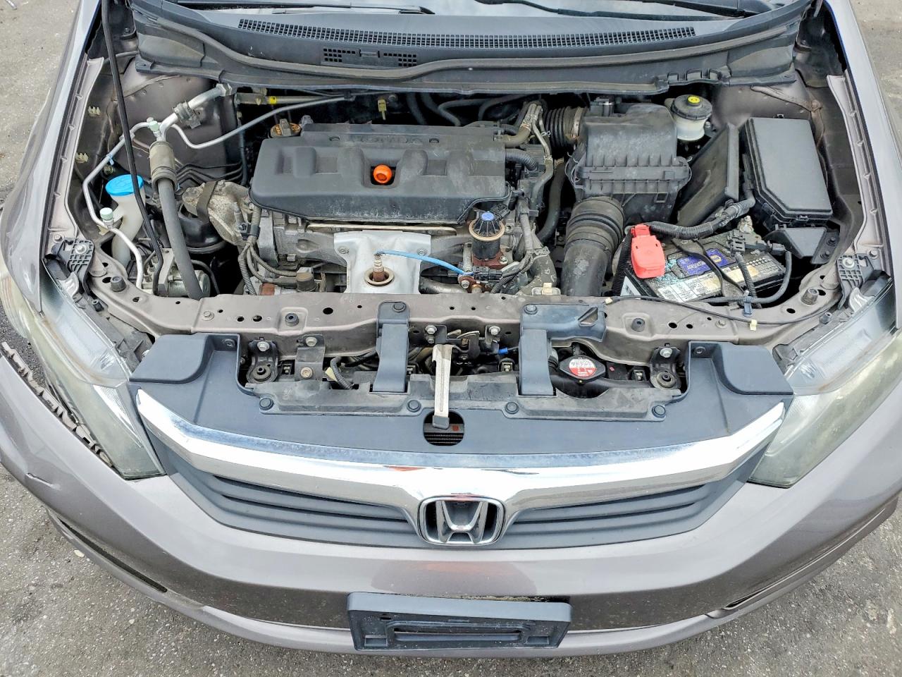 2012 Honda Civic Ex Charcoal vin: 19XFB2F87CE107085