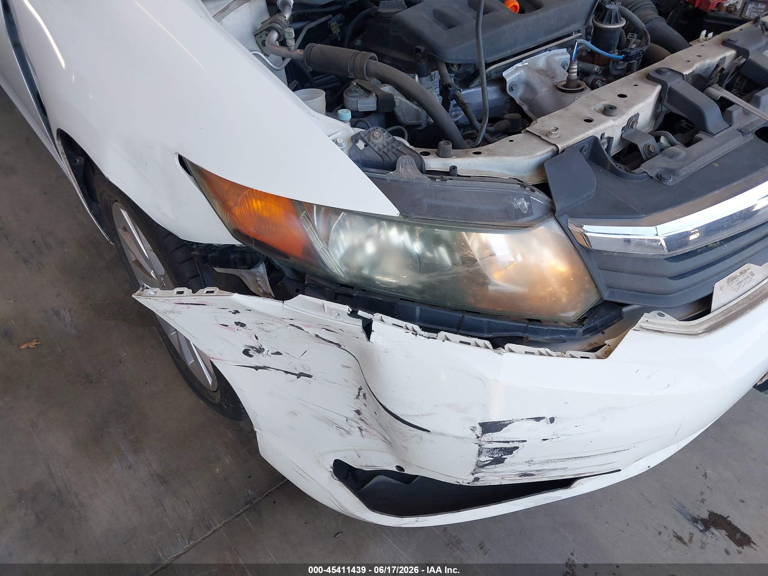 2012 Honda Civic Ex White vin: 19XFB2F87CE329559