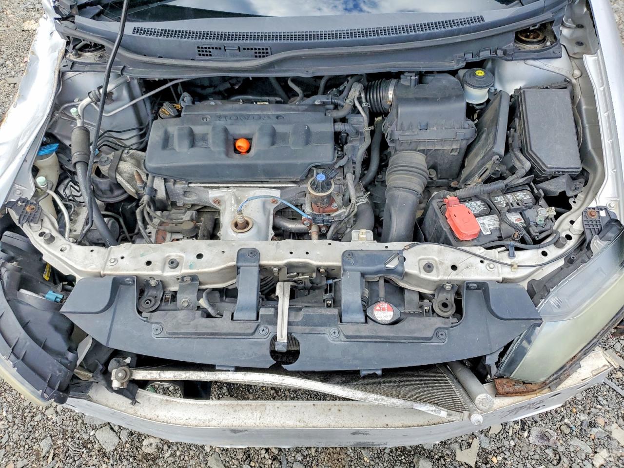 2012 Honda Civic Ex Серебряный vin: 19XFB2F87CE335409