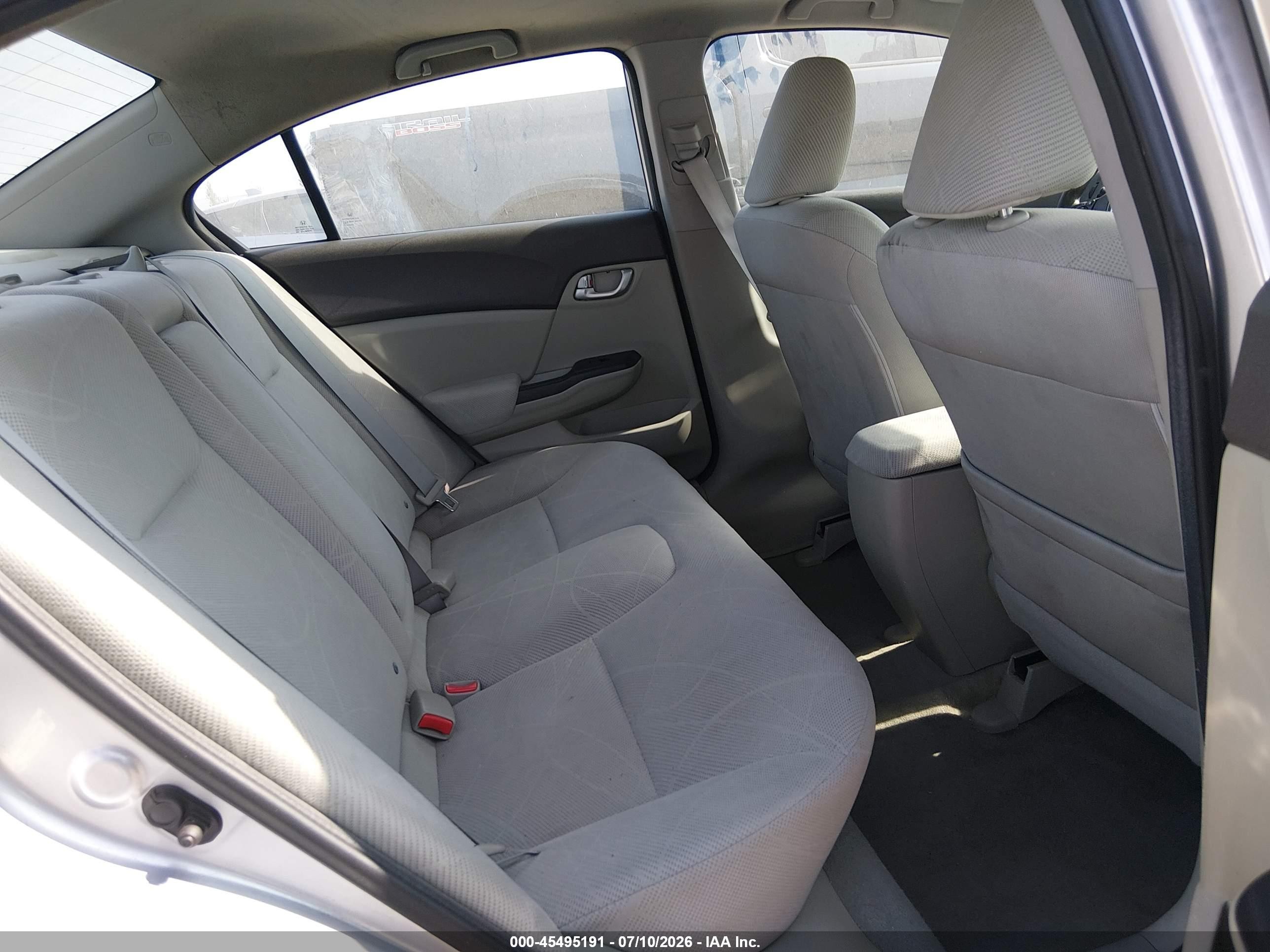 2012 Honda Civic Ex Silver vin: 19XFB2F87CE343820