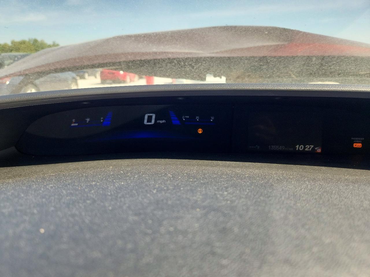 2013 Honda Civic Ex Red vin: 19XFB2F87DE003262