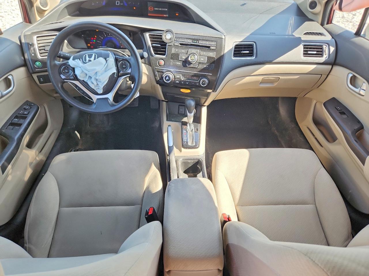 2013 Honda Civic Ex Red vin: 19XFB2F87DE003262