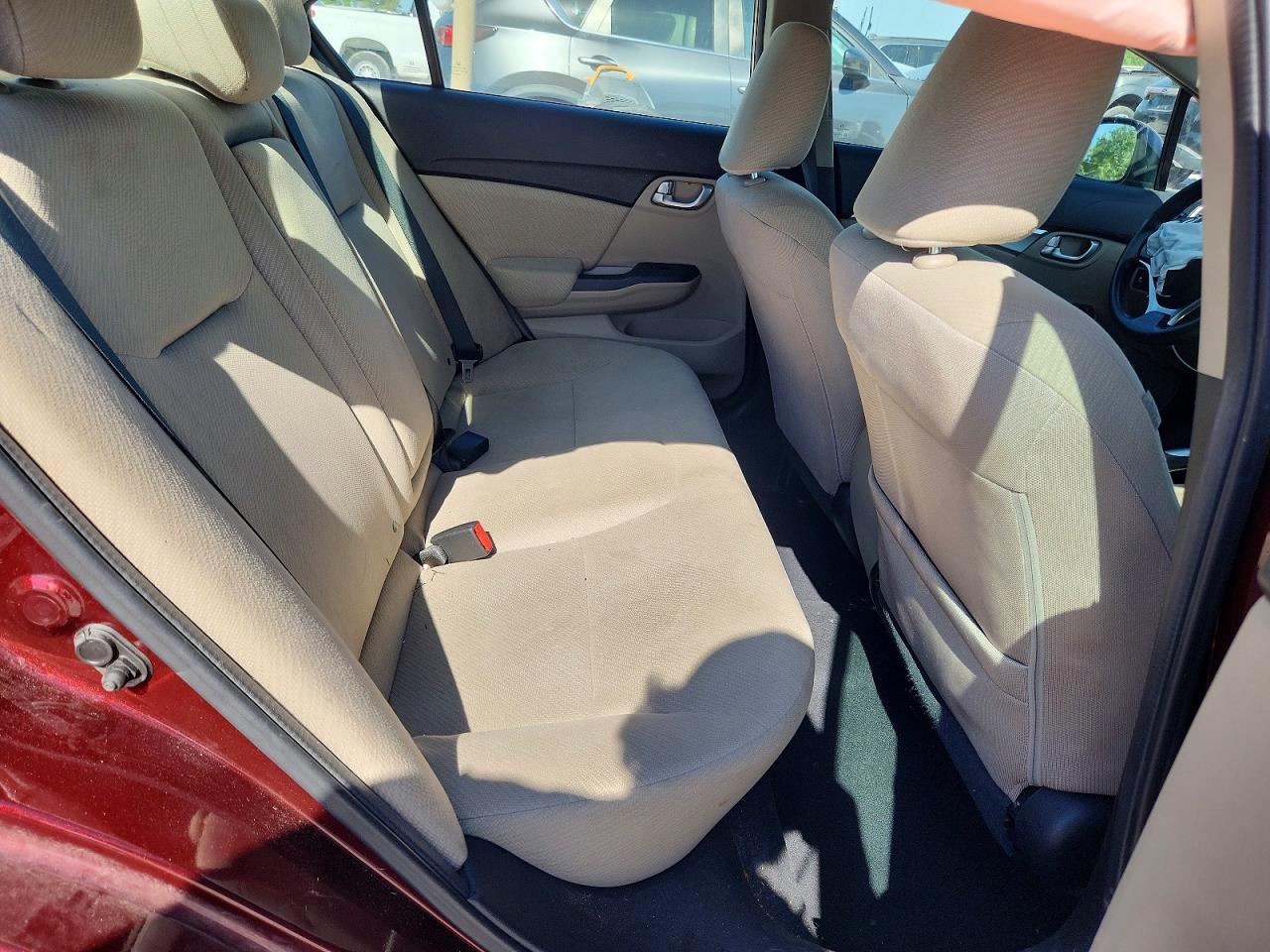 2013 Honda Civic Ex Red vin: 19XFB2F87DE003262