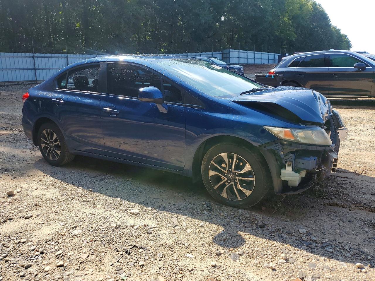2013 Honda Civic Ex Blue vin: 19XFB2F87DE059461