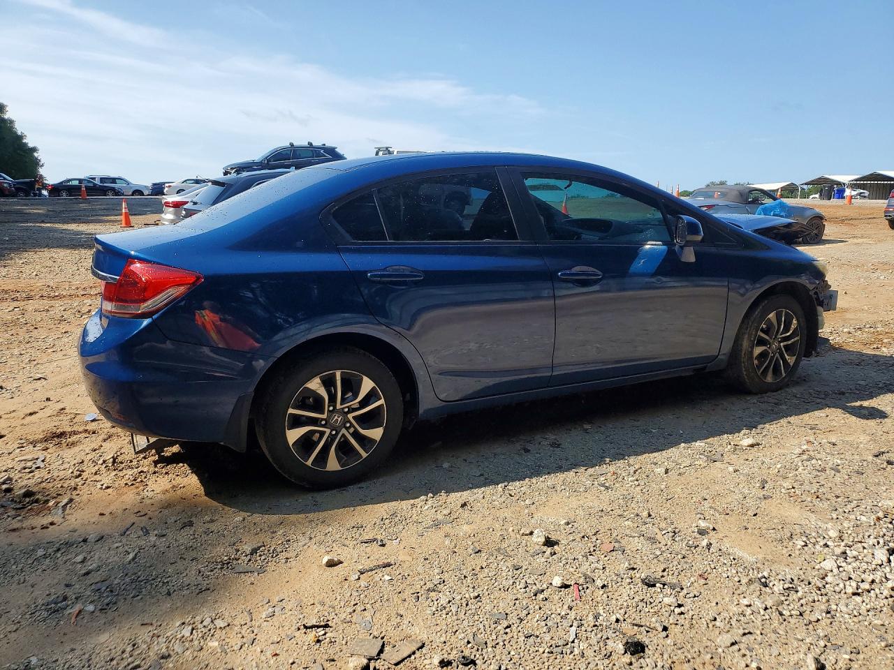 2013 Honda Civic Ex Blue vin: 19XFB2F87DE059461