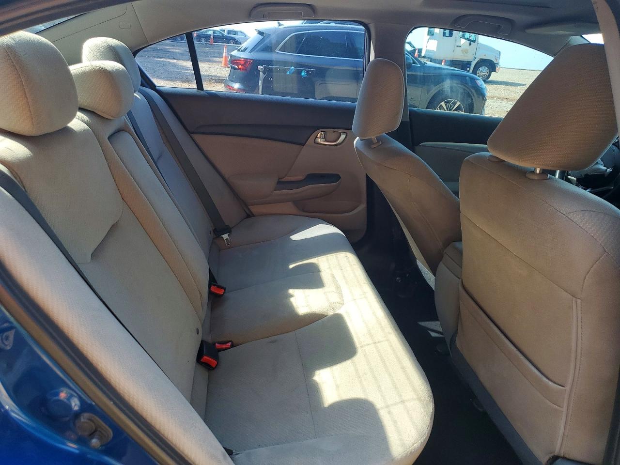 2013 Honda Civic Ex Blue vin: 19XFB2F87DE059461