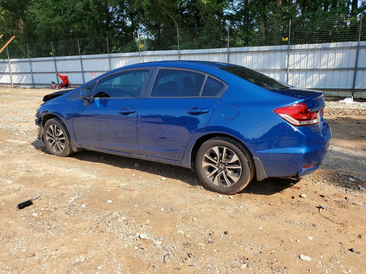 2013 Honda Civic Ex Blue vin: 19XFB2F87DE059461