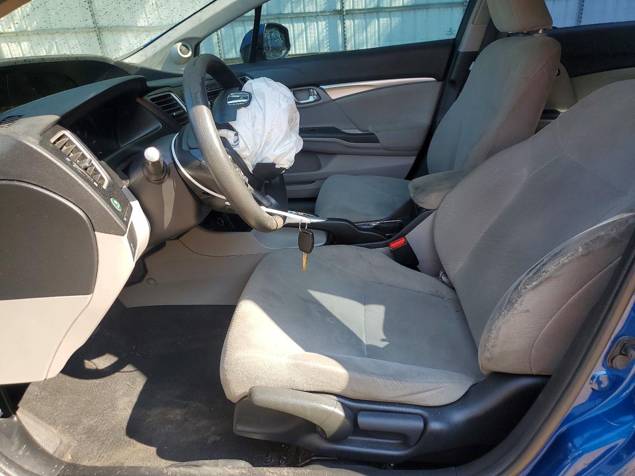 2013 Honda Civic Ex Blue vin: 19XFB2F87DE059461