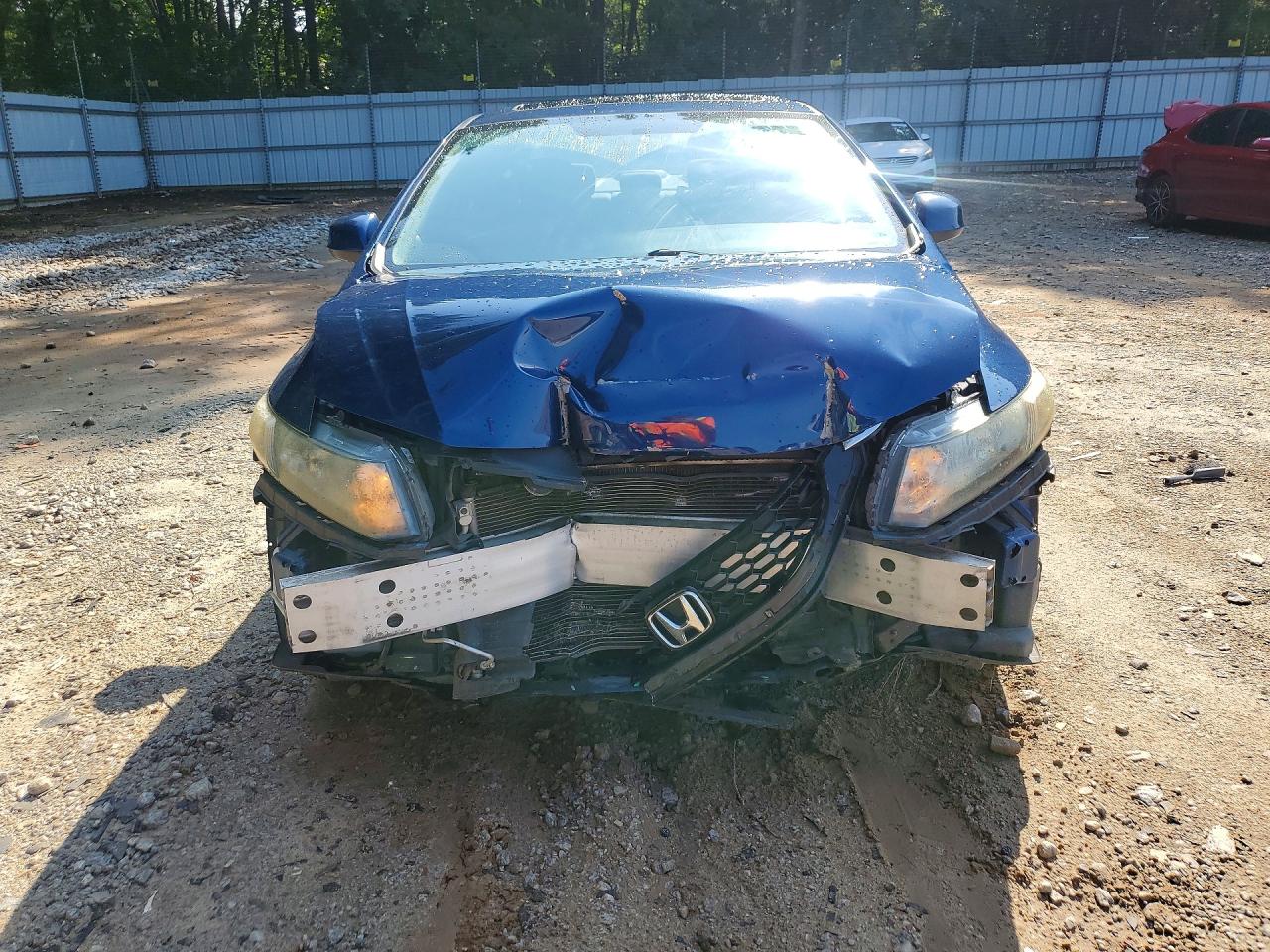 2013 Honda Civic Ex Blue vin: 19XFB2F87DE059461
