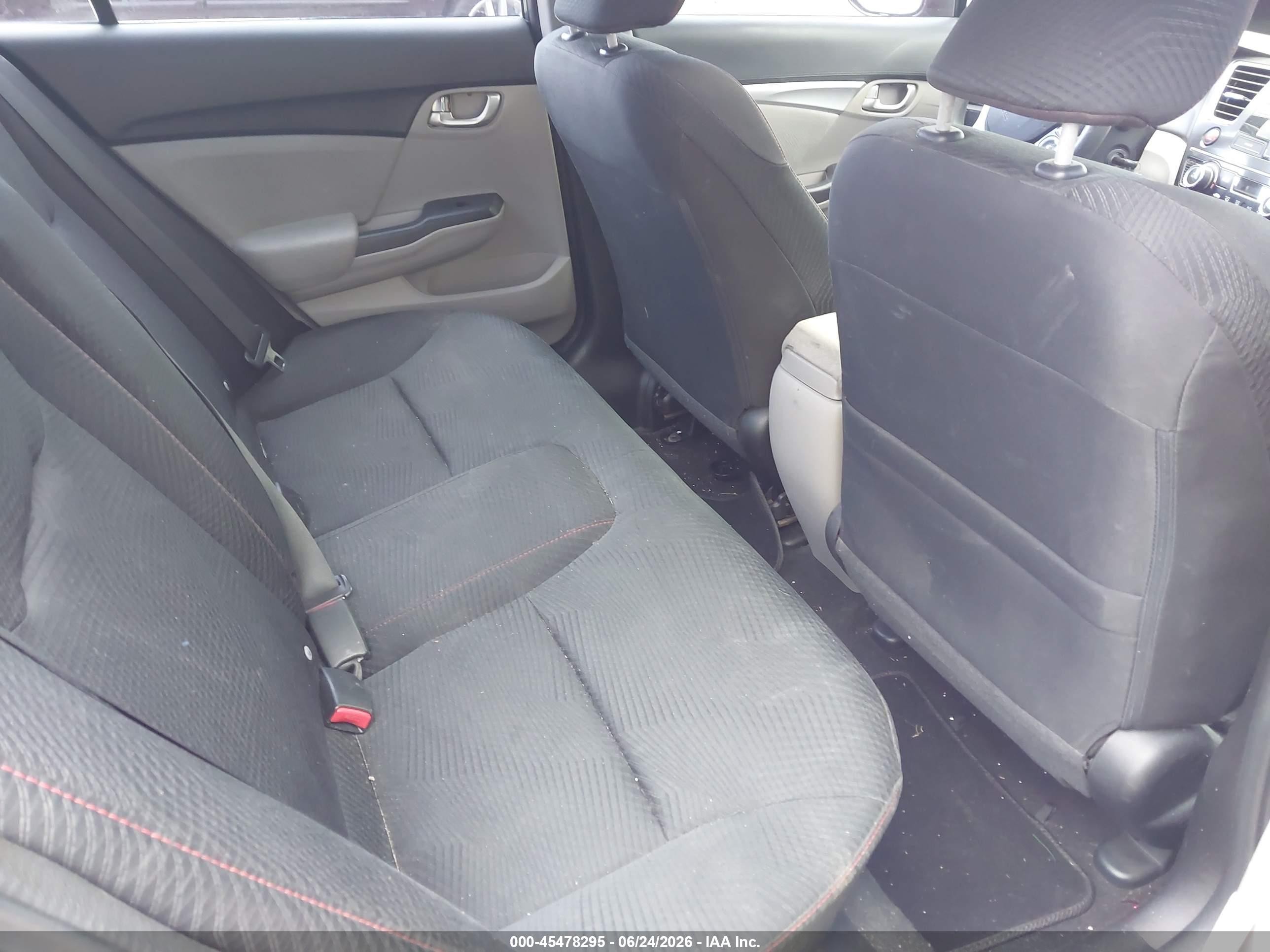 2013 Honda Civic Ex Gray vin: 19XFB2F87DE067186