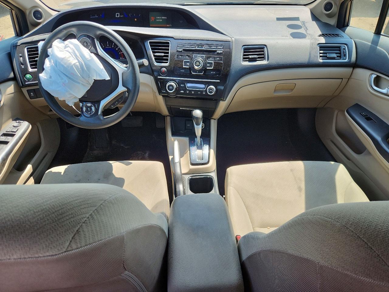 2013 Honda Civic Ex Brown vin: 19XFB2F87DE071612