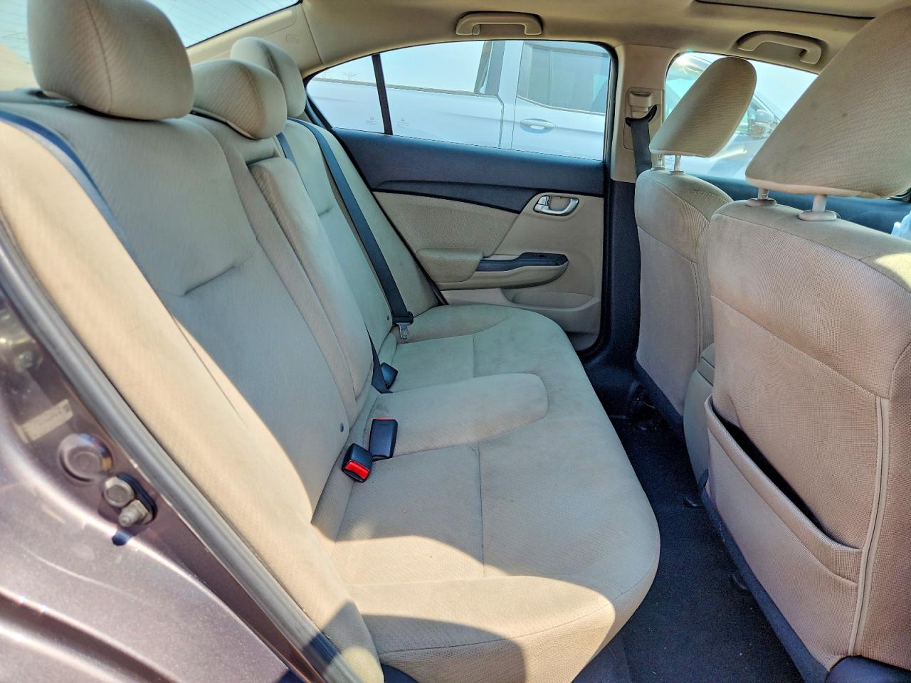 2013 Honda Civic Ex Brown vin: 19XFB2F87DE071612